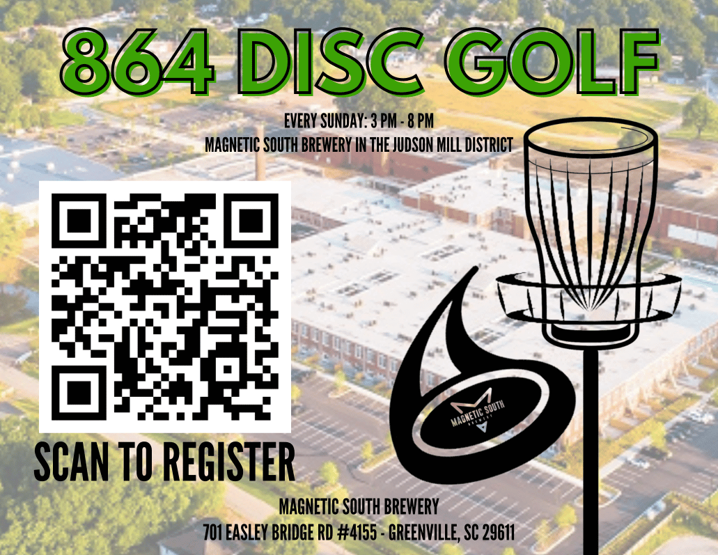 864 Disc Golf (Postcard)